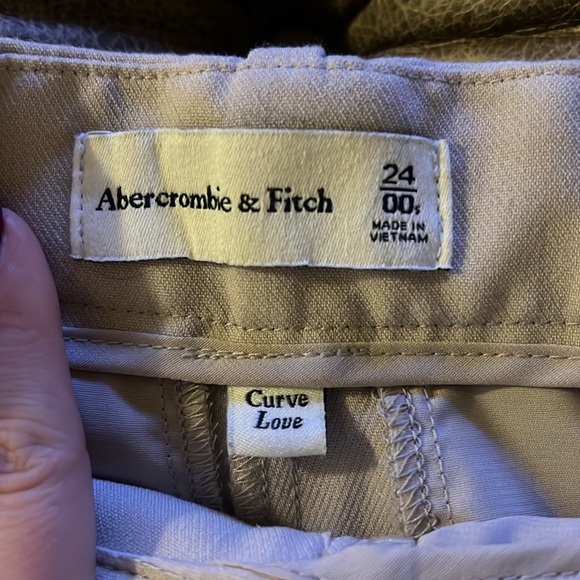 Curve Love A&F Sloane Tailored Wide Leg Pant - Picture 9 of 9